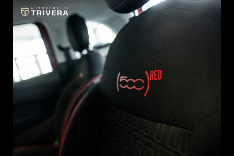 Fiat 500E RED 24 kWh l SoH 93% l CAMERA l 1ste eigenaar l CARPLAY l LMV l BTW auto l Zeer lage km's l als nieuw