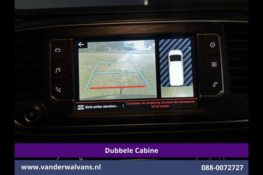 Citroën Jumpy 2.0 BlueHDI 123pk L3H1 Dubbele Cabine Euro6 Airco | 6-Zits | 2x Zijdeur | Camera | Navigatie | Apple Carplay Android Auto, Cruisecontrol, Parkeersensoren, 2500kg Trekhaak