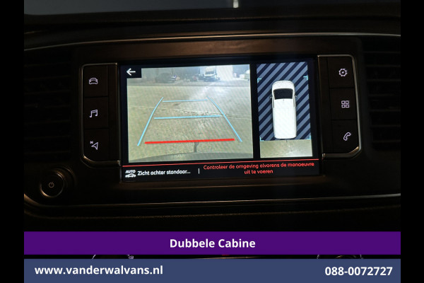 Citroën Jumpy 2.0 BlueHDI 123pk L3H1 Dubbele Cabine Euro6 Airco | 6-Zits | 2x Zijdeur | Camera | Navigatie | Apple Carplay Android Auto, Cruisecontrol, Parkeersensoren, 2500kg Trekhaak