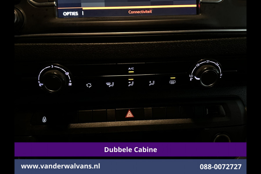 Citroën Jumpy 2.0 BlueHDI 123pk L3H1 Dubbele Cabine Euro6 Airco | 6-Zits | 2x Zijdeur | Camera | Navigatie | Apple Carplay Android Auto, Cruisecontrol, Parkeersensoren, 2500kg Trekhaak
