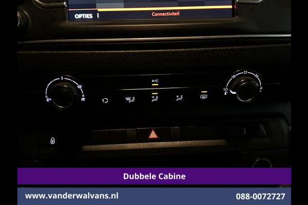 Citroën Jumpy 2.0 BlueHDI 123pk L3H1 Dubbele Cabine Euro6 Airco | 6-Zits | 2x Zijdeur | Camera | Navigatie | Apple Carplay Android Auto, Cruisecontrol, Parkeersensoren, 2500kg Trekhaak