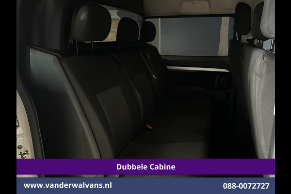 Citroën Jumpy 2.0 BlueHDI 123pk L3H1 Dubbele Cabine Euro6 Airco | 6-Zits | 2x Zijdeur | Camera | Navigatie | Apple Carplay Android Auto, Cruisecontrol, Parkeersensoren, 2500kg Trekhaak