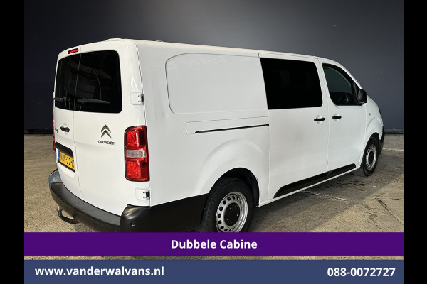 Citroën Jumpy 2.0 BlueHDI 123pk L3H1 Dubbele Cabine Euro6 Airco | 6-Zits | 2x Zijdeur | Camera | Navigatie | Apple Carplay Android Auto, Cruisecontrol, Parkeersensoren, 2500kg Trekhaak