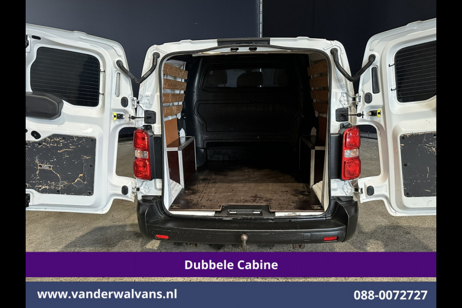 Citroën Jumpy 2.0 BlueHDI 123pk L3H1 Dubbele Cabine Euro6 Airco | 6-Zits | 2x Zijdeur | Camera | Navigatie | Apple Carplay Android Auto, Cruisecontrol, Parkeersensoren, 2500kg Trekhaak