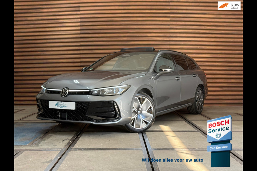 Volkswagen Passat Variant 1.5 eHybrid R-Line Black Edition |Garantie tot 2031 |272PK|Pano|Matrix|H&K Sound|Leder |Massage|Trekhaak
