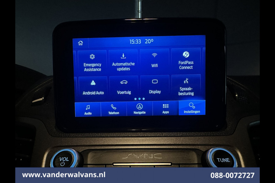 Ford Transit Connect 2.0 TDCI 120pk L2H1 Euro6 Airco | Camera | Navigatie | Android Auto | Stoelverwarming | Verwarmde Voorruit Parkeersensoren, 1500kg trekvermogen