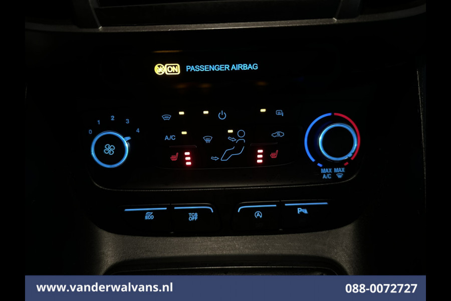 Ford Transit Connect 2.0 TDCI 120pk L2H1 Euro6 Airco | Camera | Navigatie | Android Auto | Stoelverwarming | Verwarmde Voorruit Parkeersensoren, 1500kg trekvermogen