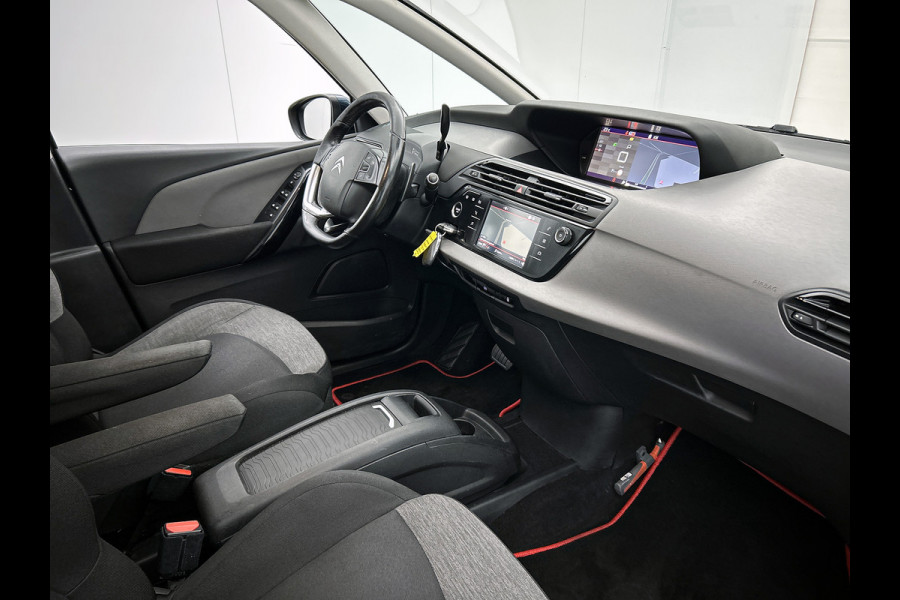 Citroën Grand C4 SpaceTourer 7Pers. 1.2 131PK Automaat Business (Distributie bij155Dkm vv. )  Navigatie / Cruise ctr. / Trekhaak / Airco-climate / Apple Carplay / Apk nieuw