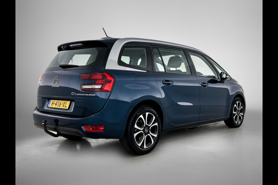 Citroën Grand C4 SpaceTourer 7Pers. 1.2 131PK Automaat Business (Distributie bij155Dkm vv. )  Navigatie / Cruise ctr. / Trekhaak / Airco-climate / Apple Carplay / Apk nieuw