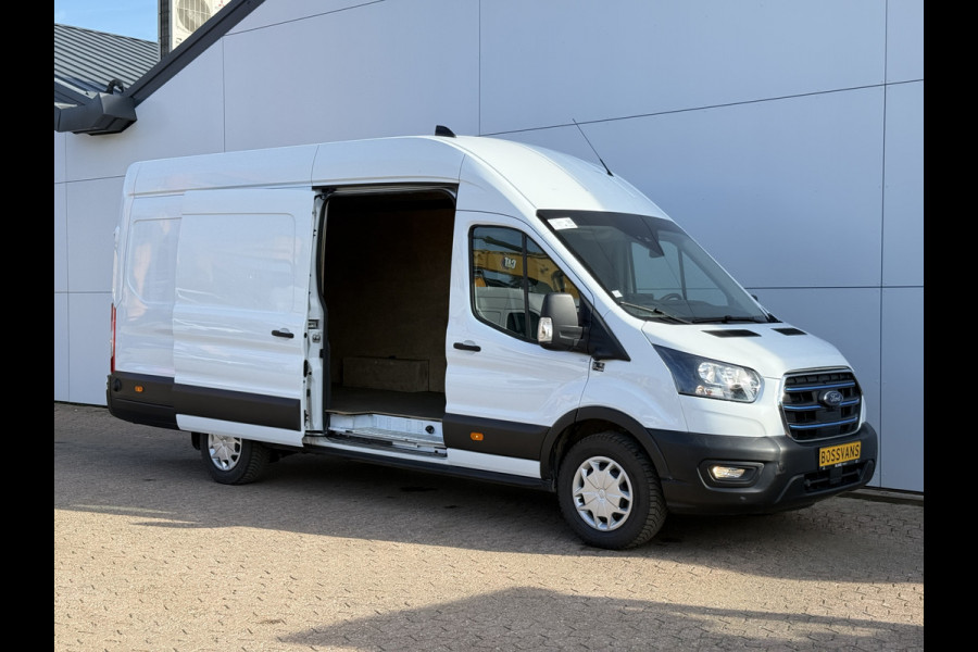 Ford E-Transit 68kWh 184PK L4H3 317km WLTP 95.1% (SOH) BEV Snelladen Carplay Climate control 360° Camera Parkeersensoren v+a Stoelverwarming