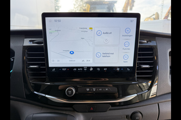 Ford E-Transit 68kWh 184PK L4H3 317km WLTP 95.1% (SOH) BEV Snelladen Carplay Climate control 360° Camera Parkeersensoren v+a Stoelverwarming