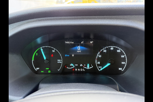 Ford E-Transit 68kWh 184PK L4H3 317km WLTP 95.1% (SOH) BEV Snelladen Carplay Climate control 360° Camera Parkeersensoren v+a Stoelverwarming