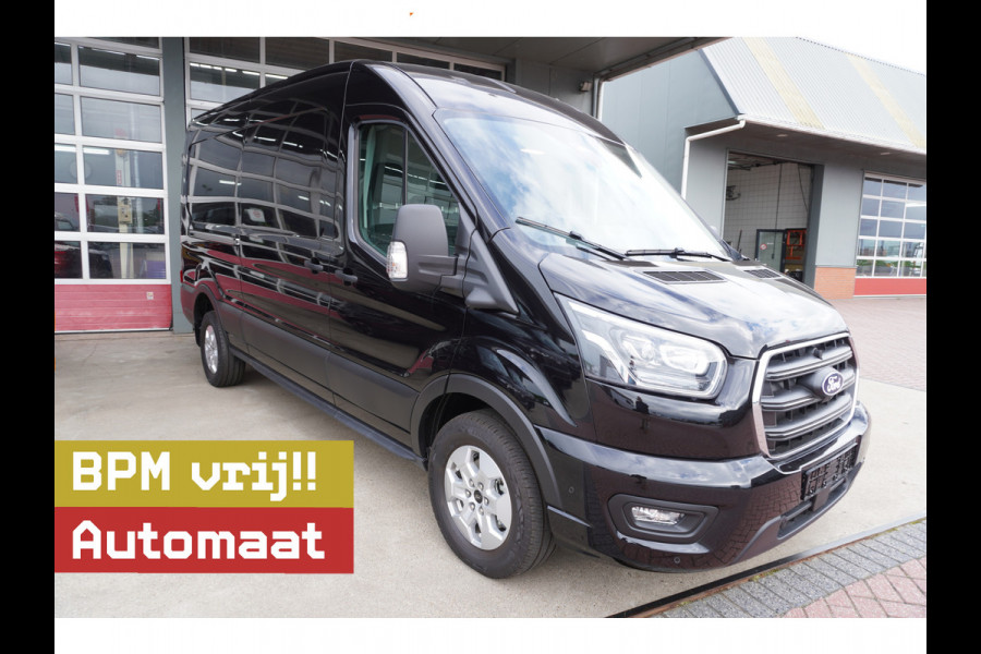 Ford Transit 350 2.0 TDCI 165PK L3H2 Limited RWD Automaat/Trekhaak 3.500kg nr. V003 | Airco | Adap.Cruise | Navi