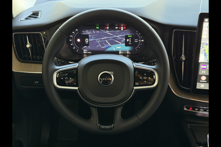 Volvo XC60 2.0 T8 455PK AWD PLUS DARK NIEUWE AUTO HARMAN KARDON 360.CAM STOEL/STUUR VERW LEER
