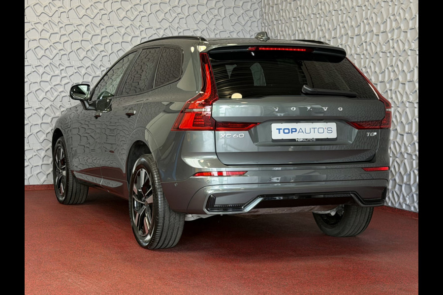 Volvo XC60 2.0 T8 455PK AWD PLUS DARK NIEUWE AUTO HARMAN KARDON 360.CAM STOEL/STUUR VERW LEER