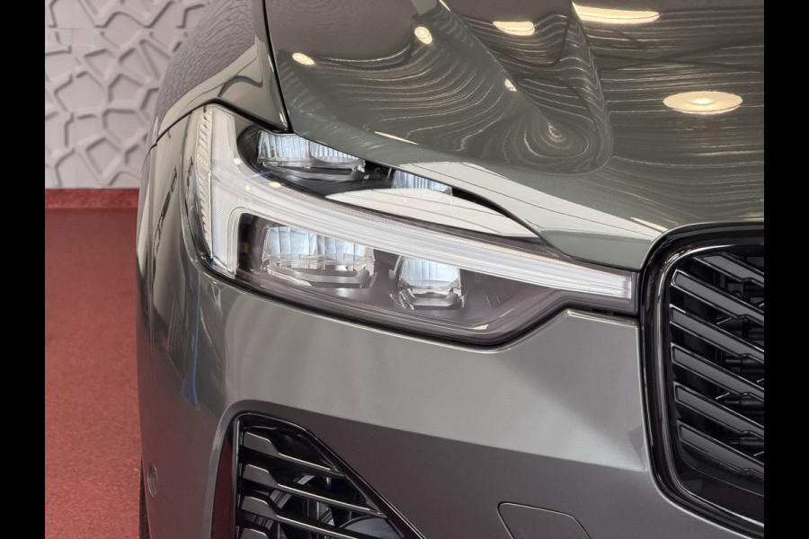 Volvo XC60 2.0 T8 455PK AWD PLUS DARK NIEUWE AUTO HARMAN KARDON 360.CAM STOEL/STUUR VERW LEER