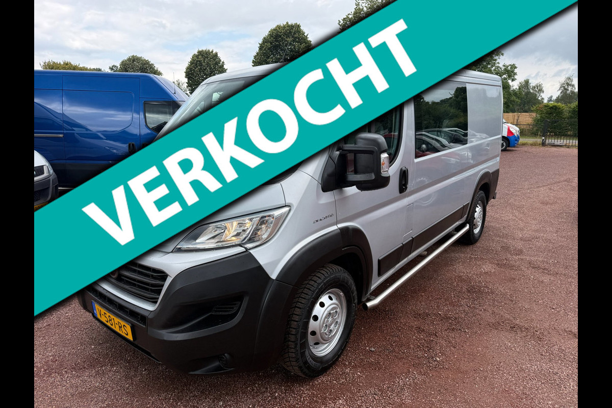Fiat Ducato 35H 2.3 EURO 6 L2H1 DC 3000kg Trekgewicht