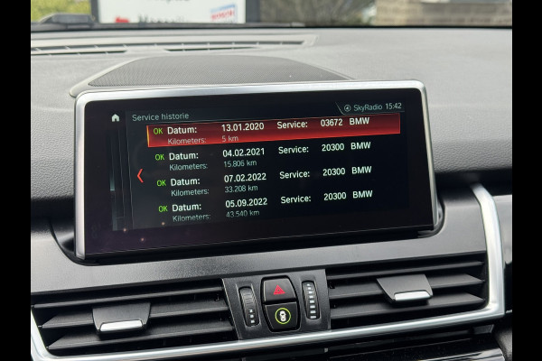BMW 2 Serie Gran Tourer 218i 7p. High Executive | Pano, Leder, Navi, Camera, Stoelverw., Cruise, Climate | Dealeronderhouden |