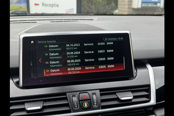 BMW 2 Serie Gran Tourer 218i 7p. High Executive | Pano, Leder, Navi, Camera, Stoelverw., Cruise, Climate | Dealeronderhouden |