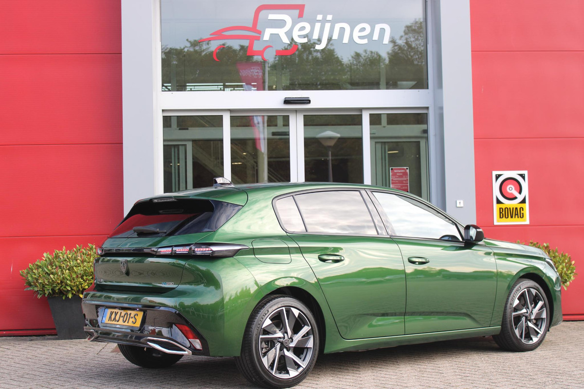 Peugeot 308 1.6 Plug-in Hybrid 180PK ALLURE | ACHTERUITRIJ CAMERA | NAVIGATIE | DRAADLOZE APPLE CARPLAY/ANDROID AUTO | DAB+ RADIO | ADAPTIVE CRUISE CONTROL | 17" LICHTMETALEN VELGEN | CLIMATE CONTROL |