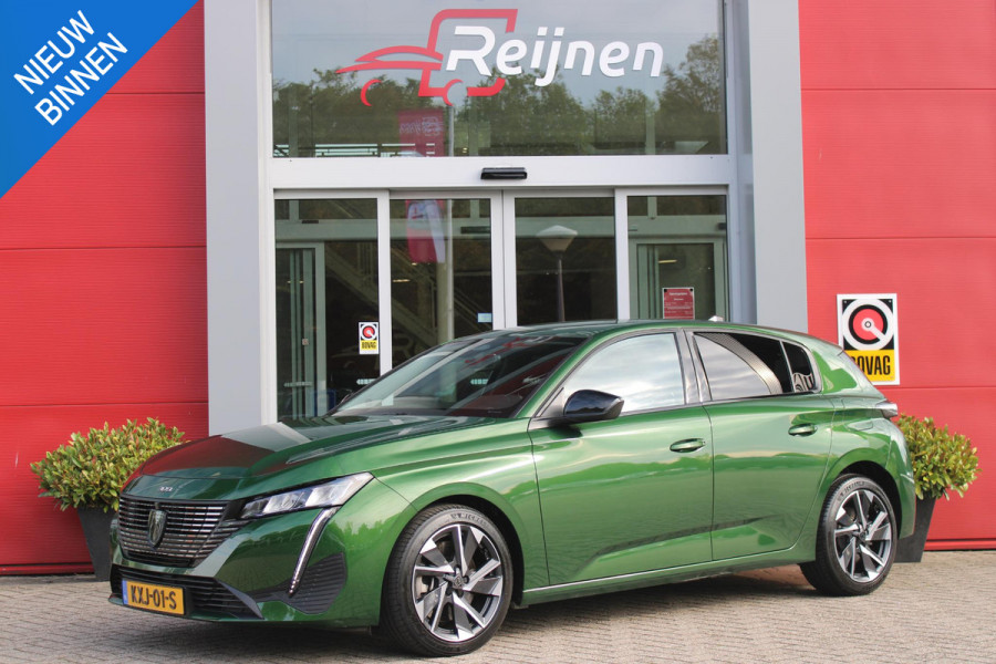 Peugeot 308 1.6 Plug-in Hybrid 180PK ALLURE | ACHTERUITRIJ CAMERA | NAVIGATIE | DRAADLOZE APPLE CARPLAY/ANDROID AUTO | DAB+ RADIO | ADAPTIVE CRUISE CONTROL | 17" LICHTMETALEN VELGEN | CLIMATE CONTROL |