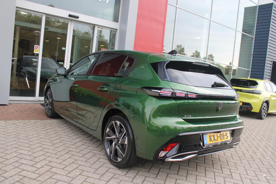 Peugeot 308 1.6 Plug-in Hybrid 180PK ALLURE | ACHTERUITRIJ CAMERA | NAVIGATIE | DRAADLOZE APPLE CARPLAY/ANDROID AUTO | DAB+ RADIO | ADAPTIVE CRUISE CONTROL | 17" LICHTMETALEN VELGEN | CLIMATE CONTROL |
