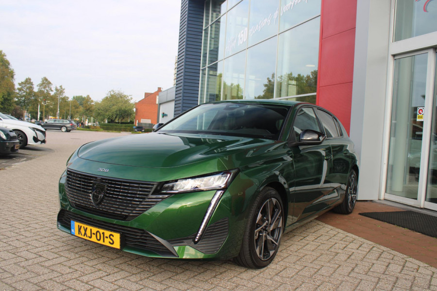 Peugeot 308 1.6 Plug-in Hybrid 180PK ALLURE | ACHTERUITRIJ CAMERA | NAVIGATIE | DRAADLOZE APPLE CARPLAY/ANDROID AUTO | DAB+ RADIO | ADAPTIVE CRUISE CONTROL | 17" LICHTMETALEN VELGEN | CLIMATE CONTROL |
