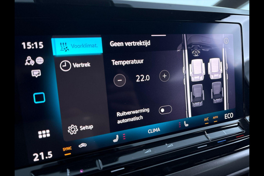 Volkswagen Multivan 1.5 eHybrid L2 Economy Business 4Motion 245 pk Automaat (DSG) | Verlengde garantie | Navigatie | Parkeersensoren (Park assist) | Achteruitrijcamera | Stoelverwarming |