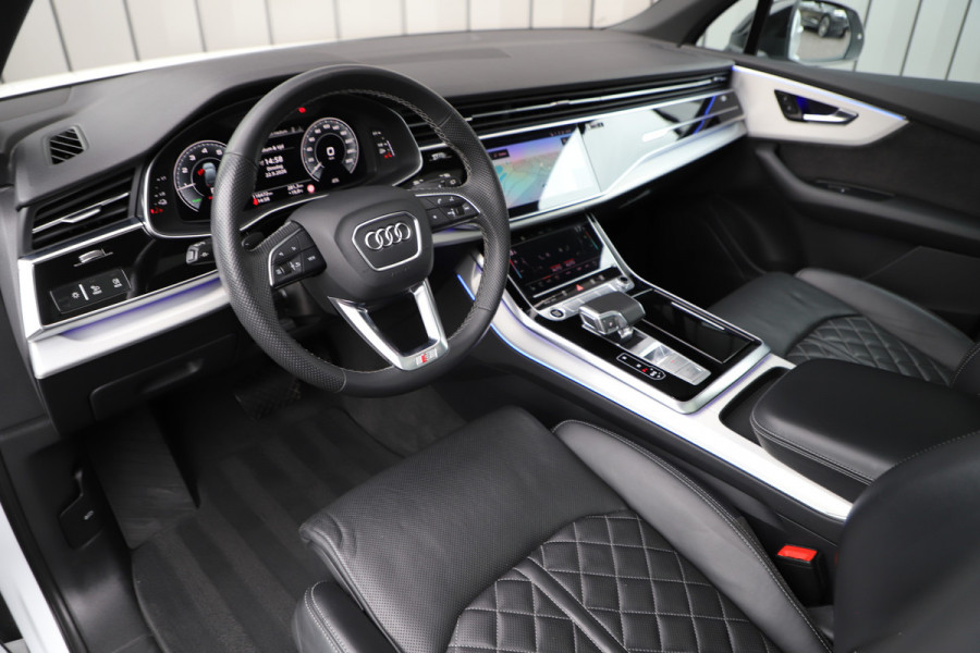 Audi Q7 55 TFSI e quattro Pro Line Plus | 381PK | S-Stoelen | Pano | Keyless-go | Sfeerverlichting | Stoelkoeling | Memory | Matrix-led