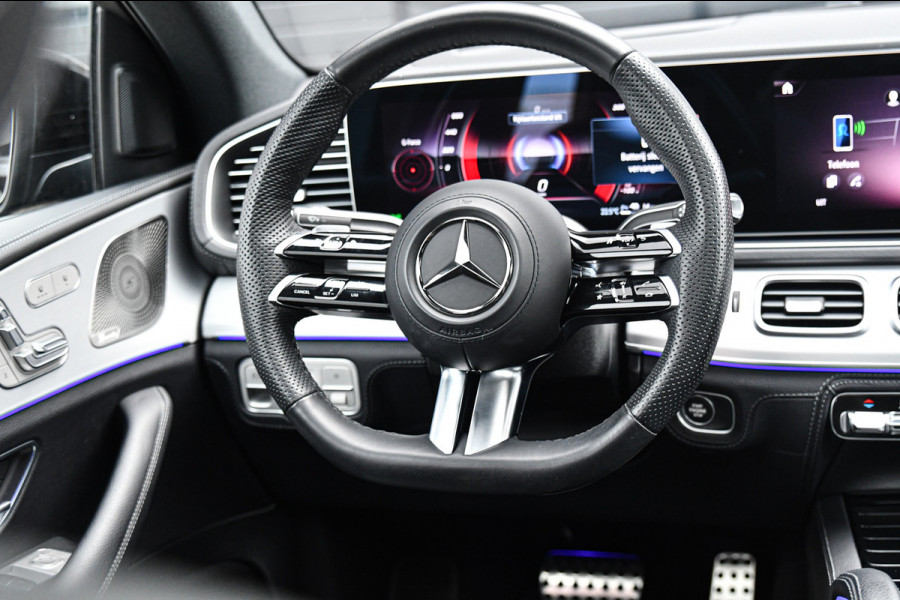 Mercedes-Benz GLE Coupé 400 e 4MATIC AMG Line, Luchtvering, Pano, 360, Burmester, HUD, Memory, Keyless!