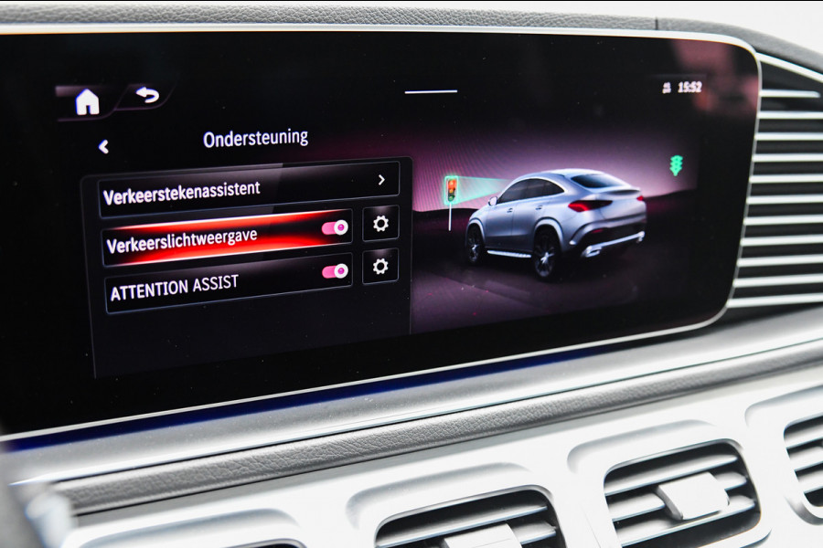 Mercedes-Benz GLE Coupé 400 e 4MATIC AMG Line, Luchtvering, Pano, 360, Burmester, HUD, Memory, Keyless!