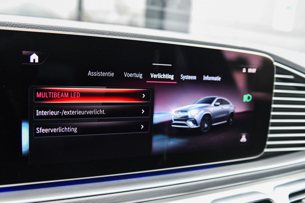 Mercedes-Benz GLE Coupé 400 e 4MATIC AMG Line, Luchtvering, Pano, 360, Burmester, HUD, Memory, Keyless!