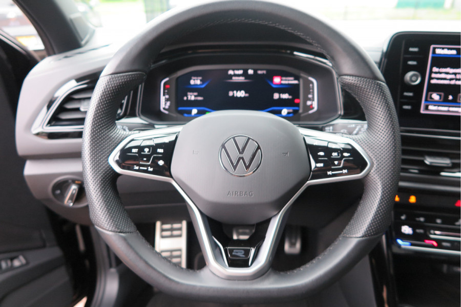 Volkswagen T-Roc 1.5 TSI 150pk DSG R-Line Black Style Virtual cockpit , Keyless, PDC , 19"LMV, Camera , Carplay, LED, Navi voorbereid. Stoelverwarming , Elektr. achterklep
