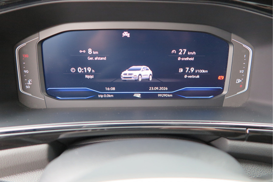 Volkswagen T-Roc 1.5 TSI 150pk DSG R-Line Black Style Virtual cockpit , Keyless, PDC , 19"LMV, Camera , Carplay, LED, Navi voorbereid. Stoelverwarming , Elektr. achterklep