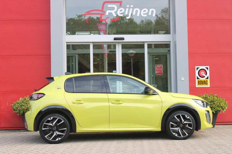 Peugeot 208 1.2 Hybrid 145PK AUTOMAAT GT | PANORAMA DAK | ADAPTIVE CRUISE CONTROL | KEYLESS ENTRY/START | LICHTMETALEN VELGEN 17" | ACHTERUITRIJ CAMERA | FULL LED KOPLAMPEN | PARKEERSENSOREN VOOR + ACHTER | DAB+ RADIO | NAVIGATIE | SFEER VERLICHTING | DRAADLOZE TELEFOONLADER |