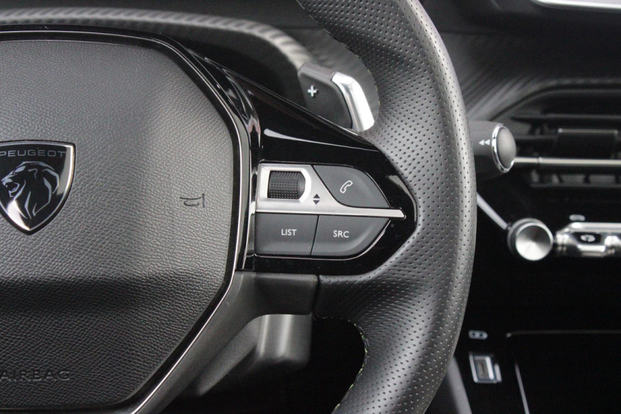 Peugeot 208 1.2 Hybrid 145PK AUTOMAAT GT | PANORAMA DAK | ADAPTIVE CRUISE CONTROL | KEYLESS ENTRY/START | LICHTMETALEN VELGEN 17" | ACHTERUITRIJ CAMERA | FULL LED KOPLAMPEN | PARKEERSENSOREN VOOR + ACHTER | DAB+ RADIO | NAVIGATIE | SFEER VERLICHTING | DRAADLOZE TELEFOONLADER |