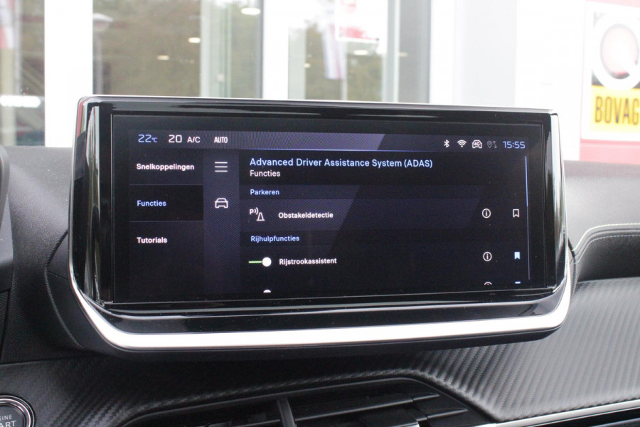 Peugeot 208 1.2 Hybrid 145PK AUTOMAAT GT | PANORAMA DAK | ADAPTIVE CRUISE CONTROL | KEYLESS ENTRY/START | LICHTMETALEN VELGEN 17" | ACHTERUITRIJ CAMERA | FULL LED KOPLAMPEN | PARKEERSENSOREN VOOR + ACHTER | DAB+ RADIO | NAVIGATIE | SFEER VERLICHTING | DRAADLOZE TELEFOONLADER |