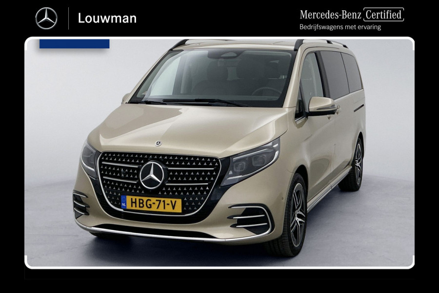 Mercedes-Benz V-Klasse 300d L2 Exclusive Marge (BTW & BPM-vrij) 6-zitplaatsen Memory seats Burmester Luchtvering Nappa Leder