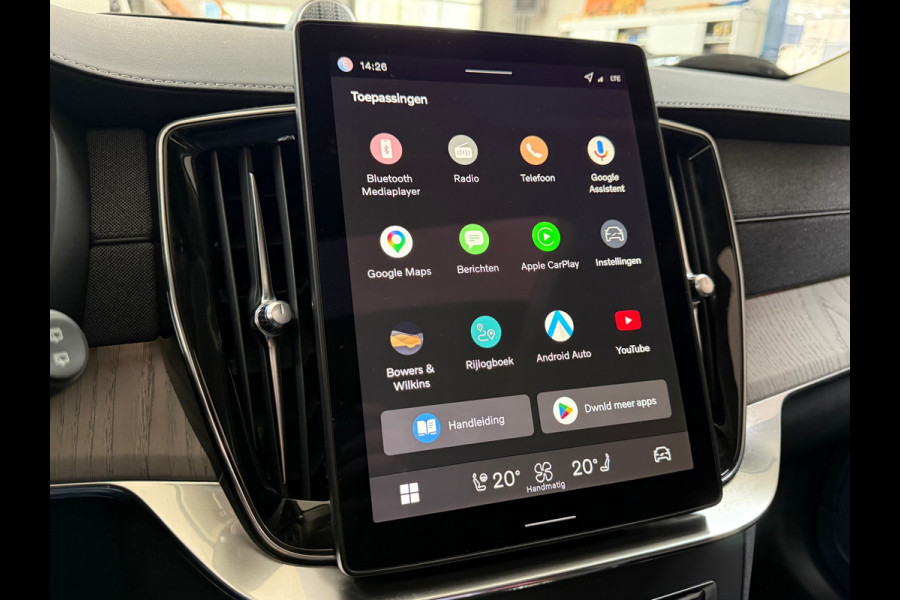 Volvo XC90 2.0 T8 Plug-in hybrid AWD Plus Dark | 7p. | MY2026 | Premium Pakket | Lagom pakket | Pano | Luchtvering | B&W |Trekhaak