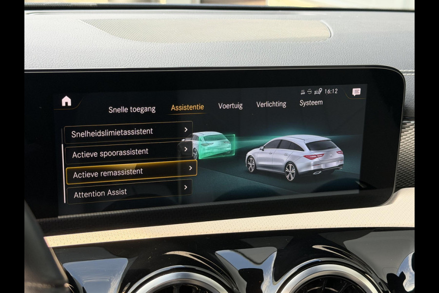 Mercedes-Benz CLA-Klasse Shooting Brake 250 e Luxury Line 18"/Leder/Elektrische klep/Camera/PDC v+a/DAB/Navigatie