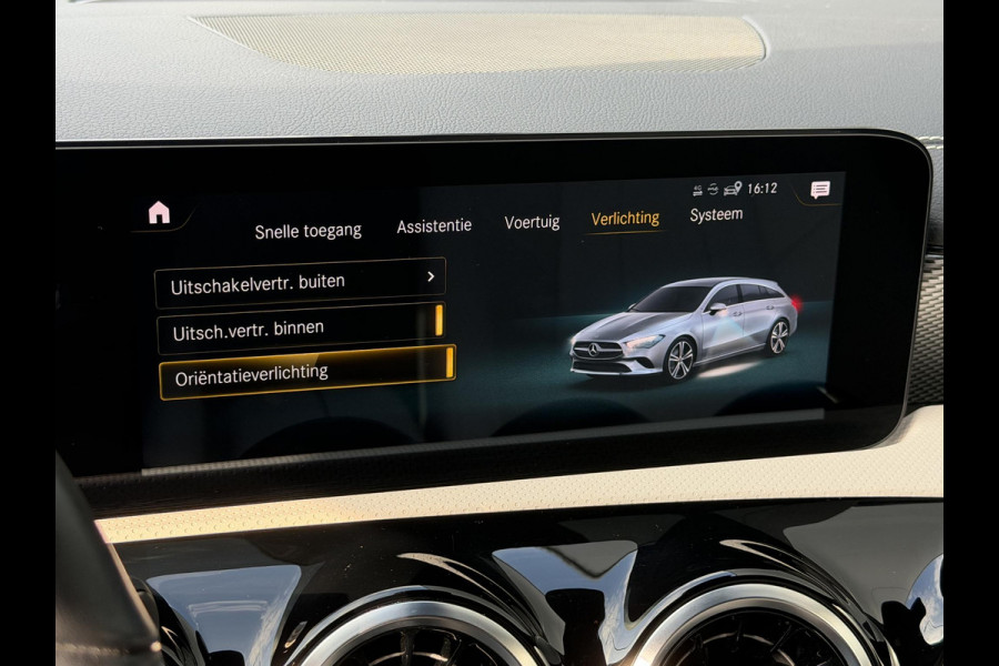 Mercedes-Benz CLA-Klasse Shooting Brake 250 e Luxury Line 18"/Leder/Elektrische klep/Camera/PDC v+a/DAB/Navigatie