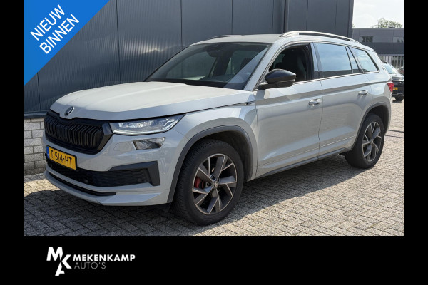 Škoda Kodiaq 1.5 TSI Sportline Business 7p. 19"/Trekhaak/Camera/PDC v+a/Stoelverwarming + memory/Elektrische klep/Keyless/Adaptieve cruise/Apple Carplay & Android Auto