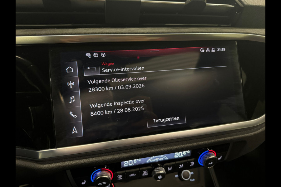 Audi RSQ3 Sportback Pano|Keyles|B&O|RS Seat|Camera|Sfeer|VOL