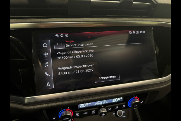 Audi RSQ3 Sportback Pano|Keyles|B&O|RS Seat|Camera|Sfeer|VOL