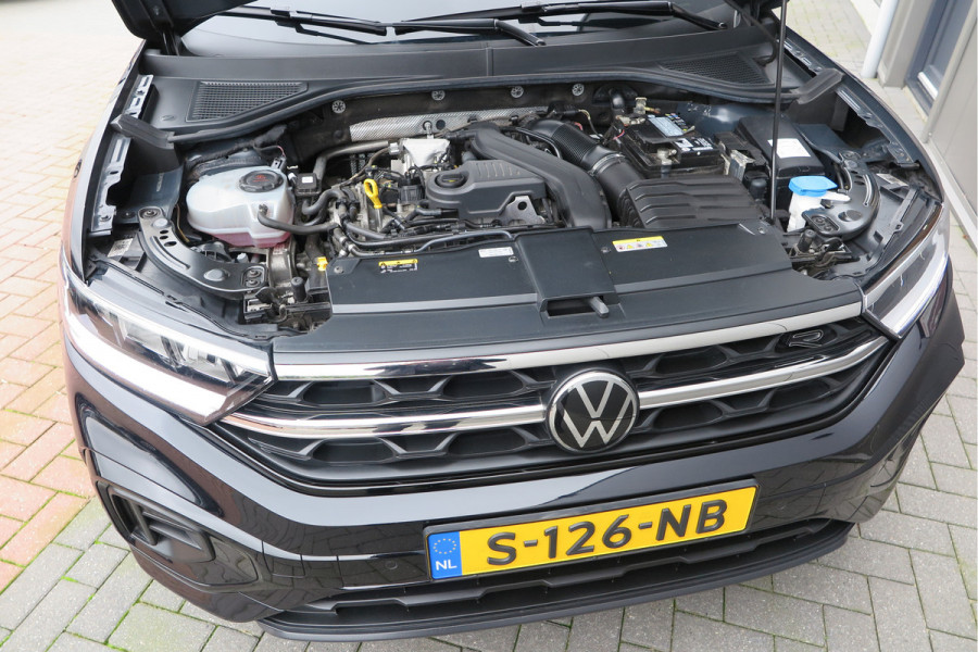 Volkswagen T-Roc 1.5 TSI 150pk DSG R-Line Black Style Virtual cockpit , Keyless, PDC , 19"LMV, Camera , Carplay, LED, Navi voorbereid. Stoelverwarming , Elektr. achterklep