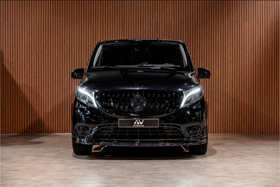 Mercedes-Benz Vito 119 CDI Extra Lang DC | AMG | Marge | BTW Vrij | Camera | Navigatie | L+R Schuifdeur | CarPlay | Trekhaak | Lederen bekleding | Stoelverwarming | Nieuwe APK