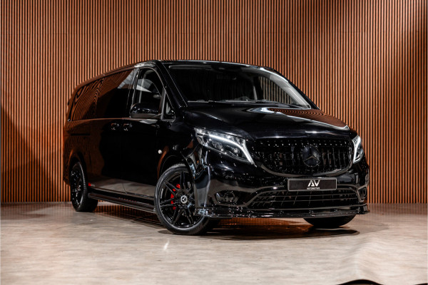 Mercedes-Benz Vito 119 CDI Extra Lang DC | AMG | Marge | BTW Vrij | Camera | Navigatie | L+R Schuifdeur | CarPlay | Trekhaak | Lederen bekleding | Stoelverwarming | Nieuwe APK