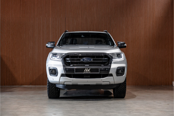Ford Ranger 2.0 EcoBlue Wildtrak | 3500 KG | Bi-Xenon | Camera | Navigatie | Trekhaak | Cruise control | DAB | Stoelverwarming | Lederen bekleding | Orig. NL auto | Nieuwe APK