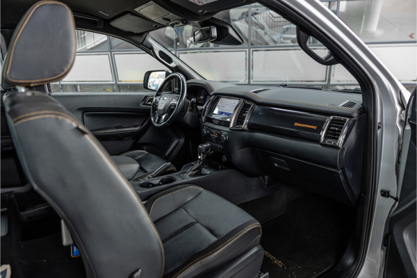 Ford Ranger 2.0 EcoBlue Wildtrak | 3500 KG | Bi-Xenon | Camera | Navigatie | Trekhaak | Cruise control | DAB | Stoelverwarming | Lederen bekleding | Orig. NL auto | Nieuwe APK