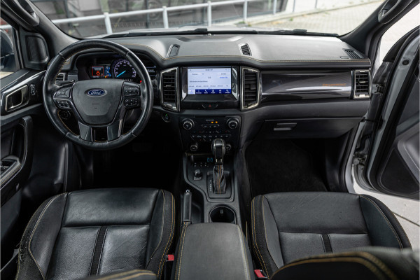 Ford Ranger 2.0 EcoBlue Wildtrak | 3500 KG | Bi-Xenon | Camera | Navigatie | Trekhaak | Cruise control | DAB | Stoelverwarming | Lederen bekleding | Orig. NL auto | Nieuwe APK